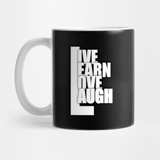 Live Learn Love Laugh Mug